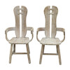 Pair of French Mid Century Sculptural Chairs 26421