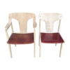 Set of (8) Danish Mid Century Dining Chairs 30726