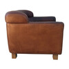 Single Belgian Leather Armchair 32195