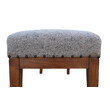 19th Century Bench Newly Upholstered in Belgian Wool 23407