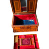 Vintage English Inlaid Wood Box 74478