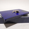 Modern Lapis Lazuli Box With Silver 