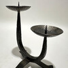 Pair of French Iron Candlesticks 72742