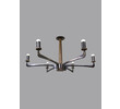 Limited Edition Oak and Brass Chandelier 25596