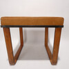 Lucca Studio Vaughn (stool) of saddle leather top and base 71205