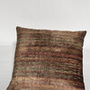 Rare 18th Century Kerman Silk Velvet Textile Pillow 60262