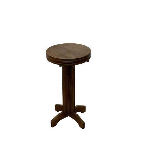 Limited Edition Walnut Deco Side Table 74766