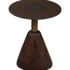 Limited Edition Iron and Wood Side Table 26148