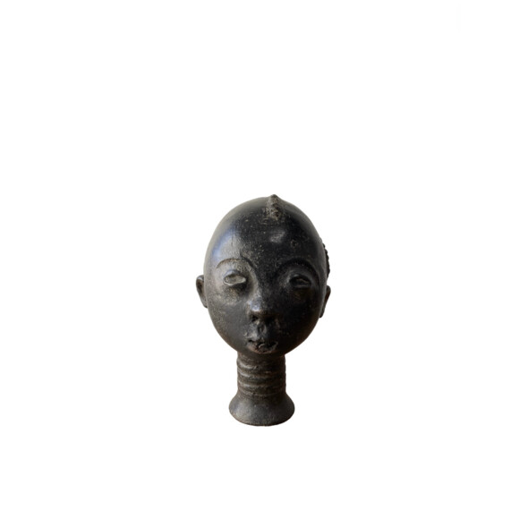 Large Scale Terracotta African Head Sculpture 67848