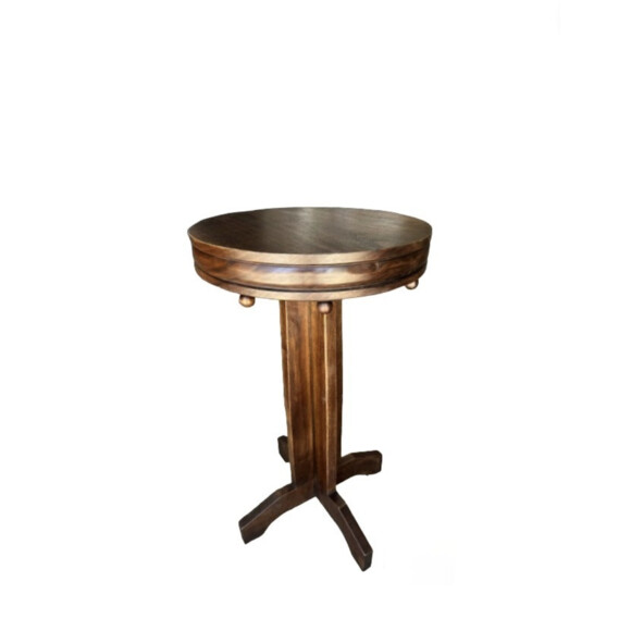 Limited Edition Walnut Deco Side Table 73493