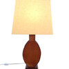 Spanish Leather Lamp 15289