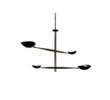 Lucca Studio Keenan Bronze Chandelier 78298