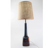 Vintage Ceramic Lamp with Custom Burlap Shade 65500