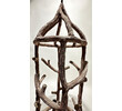 Highly Decorative French 19th Century Faux Bois Hanging Lantern 73642