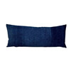 Vintage Japanese Indigo Textile Lumbar Pillow 78368