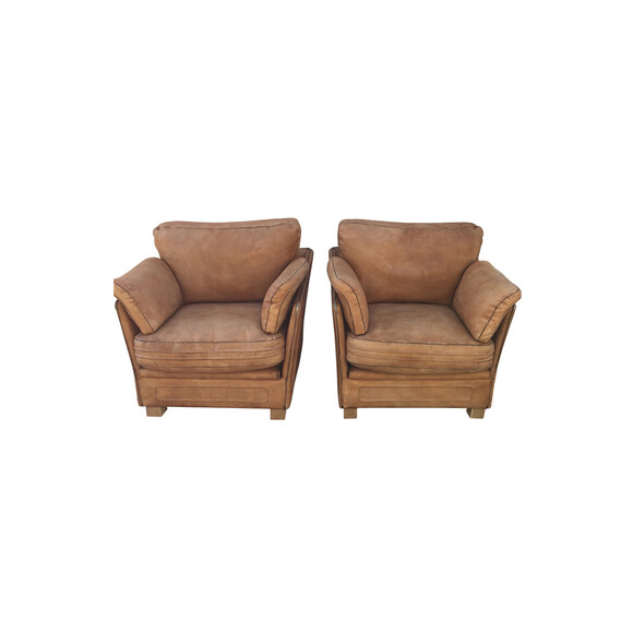 Pair of Roche Bobois 1970's Arm Chairs 32277