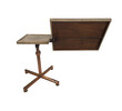 French Oak and Copper Base Side Table 17537