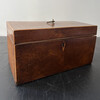 Antique Swedish Yew Wood Box 70416