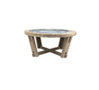 Lucca Studio Dider Round Coffee Table ( Zinc top) 31570