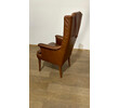 Single Danish Mid Century Leather Chair 74499