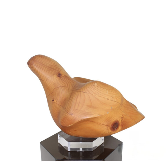 Modernist Wood Bird Sculpture w/o Stand 63630