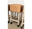 Lucca Studio Set of (4) Percy Saddle
Leather and Oak Stools 74281