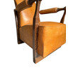 Exceptional French 1930's Leather Arm Chair 76919