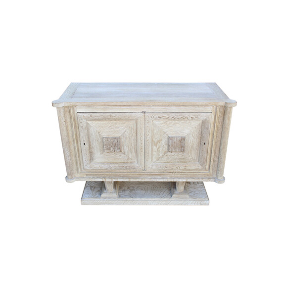 French Mid Century Oak Cabinet 28869