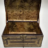 Large 19th Century Leather Box with Gilt Design 73598