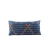 19th Century African Indigo and Embroidered Textile Pillow 73867