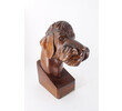 Huge 19th Century Hardwood Sculpture of a Dog 58959