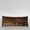Rare 18th Century Kerman Silk Velvet Textile Pillow 60244