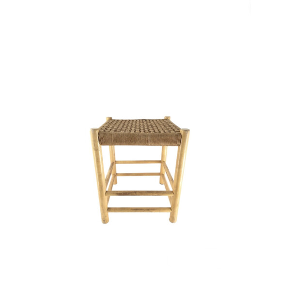 Vintage Danish Rope Stool 73817