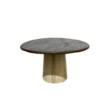 Limited Edition Round Walnut Top Dining Table 73605