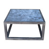 Limited Edition Oak and Zinc Coffee Table Cube 63775