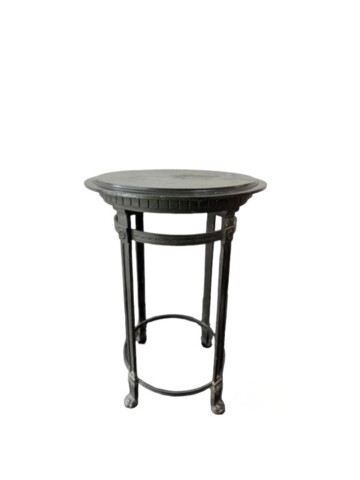 Early 20th Century  French Iron  Side Table 68195