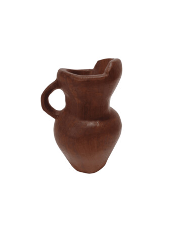 Primitive French Wood Pitcher 79605