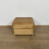 French Mid Century Leather Ottoman 50488