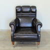 Vintage Danish Leather Arm Chair 63109