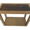 Lucca Limited Edition Table: oak and parchment 19303