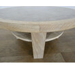Lucca Studio Dubin Oak and Cement Top Coffee Table 64563