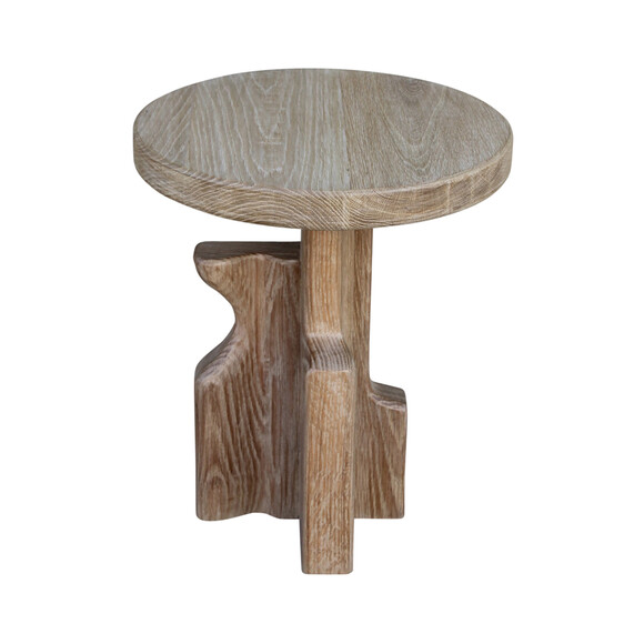 Lucca Studio Wood Modernist Side Table 25704