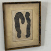 Original Ink Wall Art in Antique Frame 71753