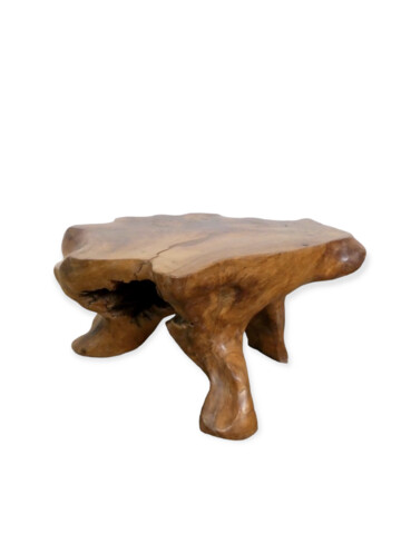 Antique French Burl Root Side Table 68110