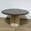 Limited Edition Round Walnut Top Dining Table 73605