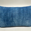 Antique Central Asia Indigo Textile Pillow 63751