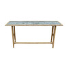 Mid Century French Oak Console 27402