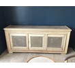 19th Century French Oak Sideboard Cement Top and Doors 73675