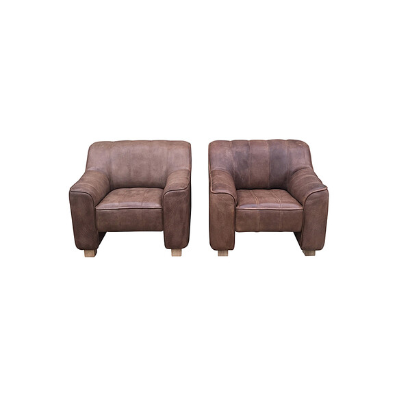 Pair of De Sede Lounge Chairs 32727