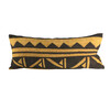 Vintage African Textile Lumbar Pillow 19472